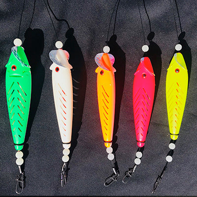 Adding scents to trolling lures